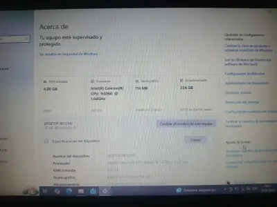 Laptop HP 240 G6 4gb RAM. - miniatura 4