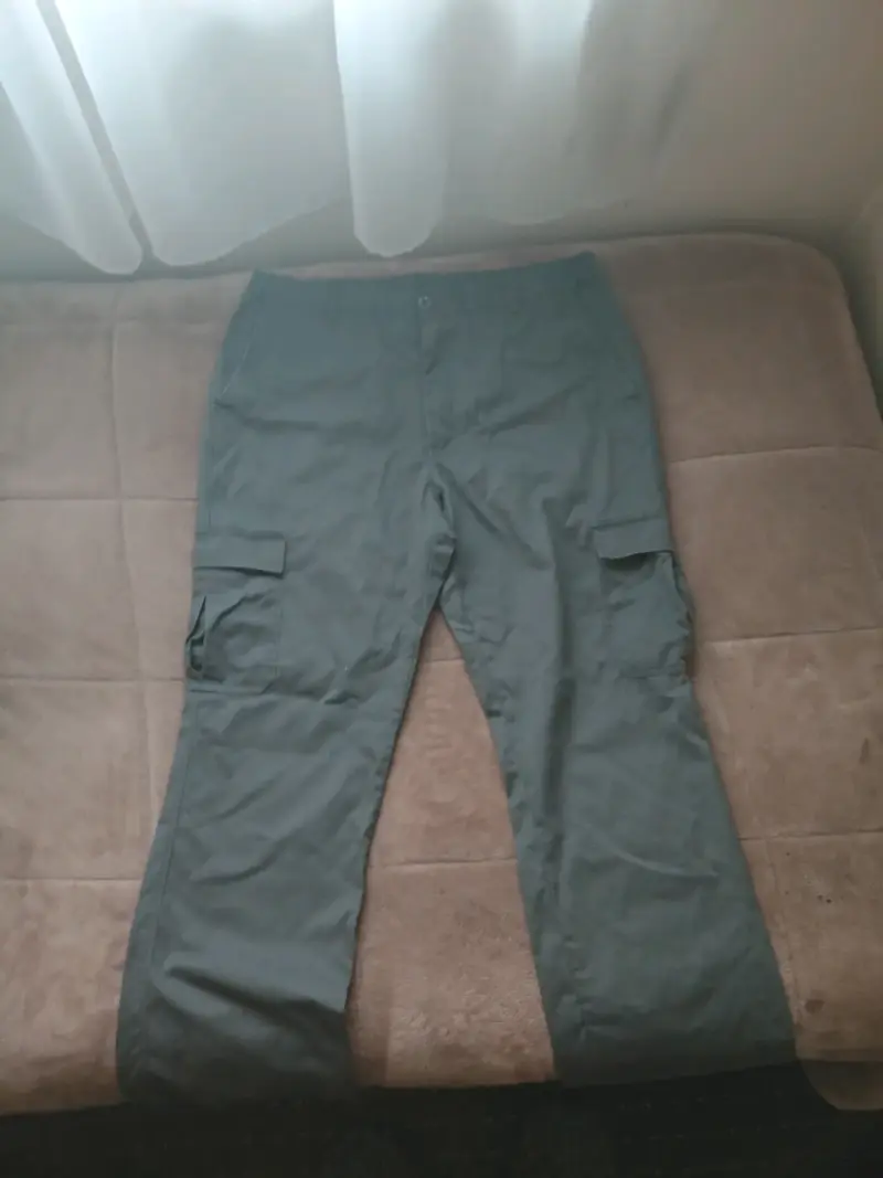 Pantalones cargo plomo - 1