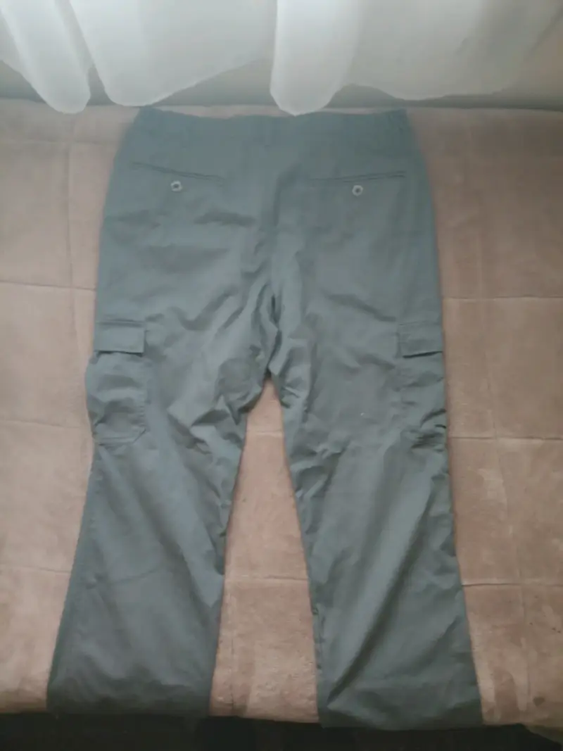 Pantalones cargo plomo - 2