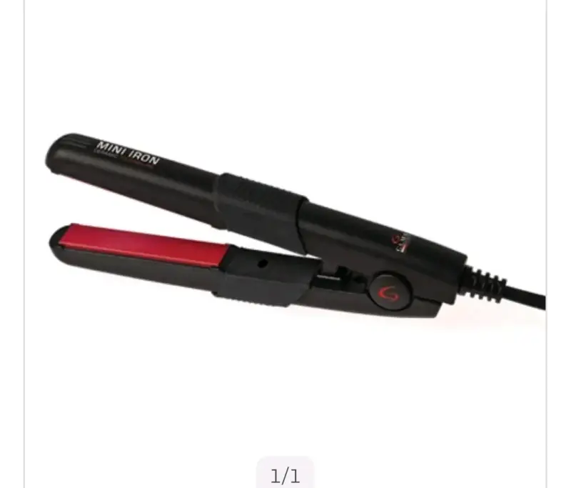 Mini plancha para el cabello (Gamma)
