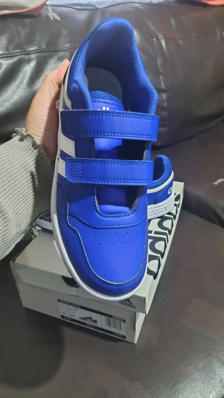 Zapatillas azules adidas nuevas kids - 3