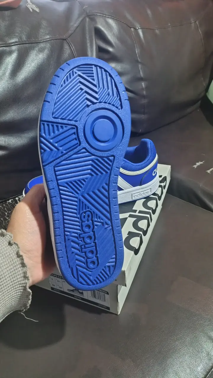 Zapatillas azules adidas nuevas kids - 4