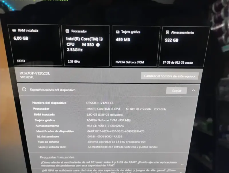 Sony Vaio All in One Touch - 6