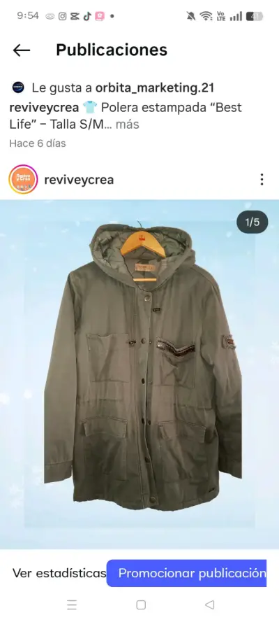 Parka verde con capucha Foster - miniatura 2