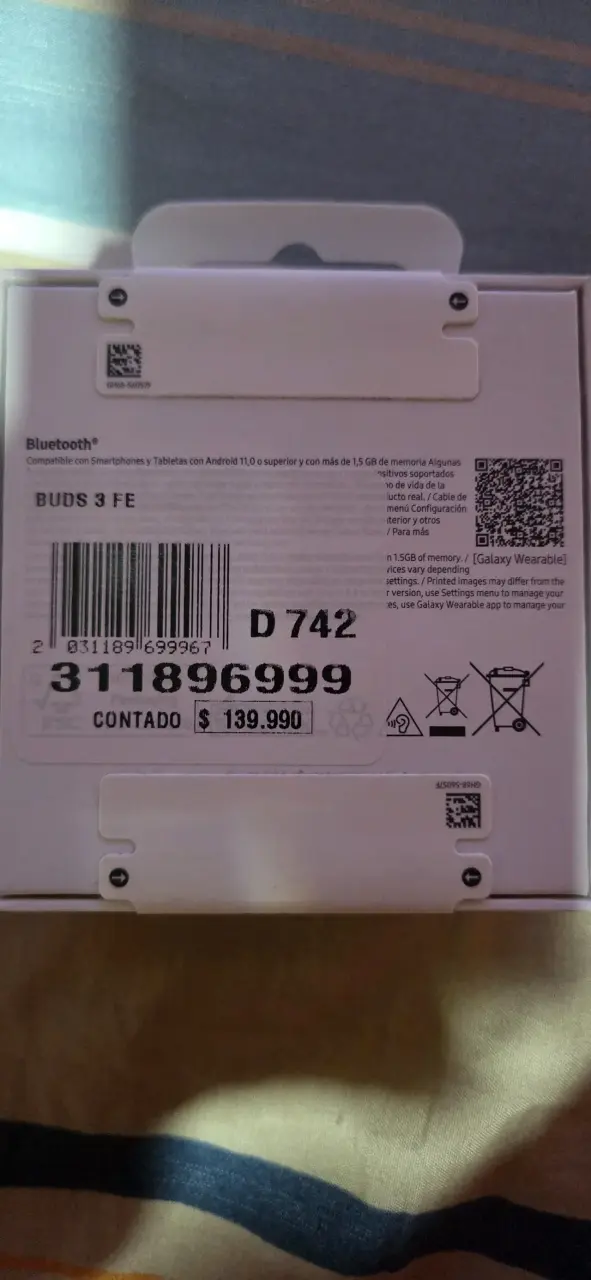 Audífonos Samsung Galaxy Buds3 FE - 2