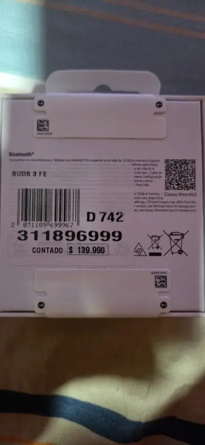 Audífonos Samsung Galaxy Buds3 FE - miniatura 2