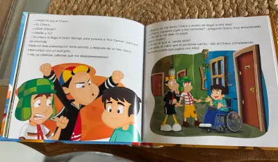 Libro infantil doble del Chavo - miniatura 3