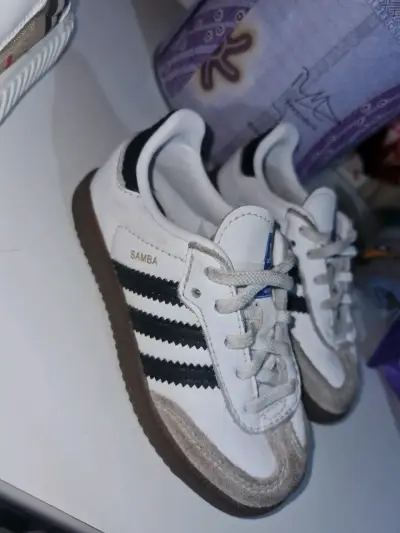 Zapatillas deportivas Adidas samba blancas - miniatura 2