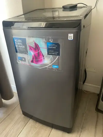 Lavadora Mabe 9.5kg gris - miniatura 2