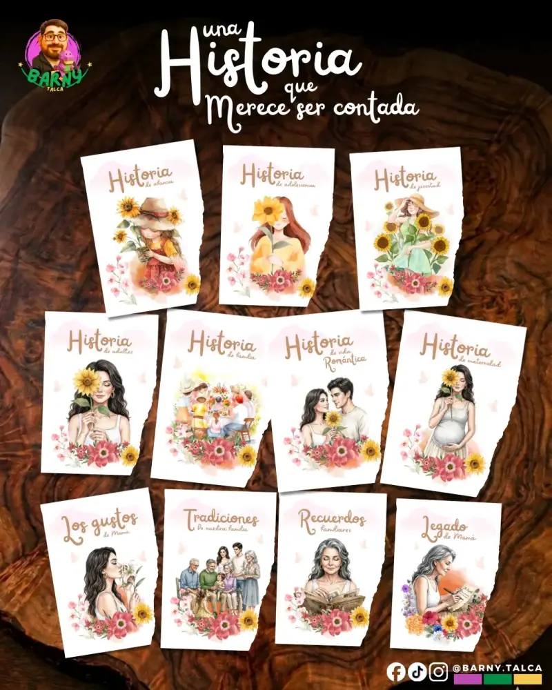 Cuaderno Mamá, Cuéntame tu Historia - 3