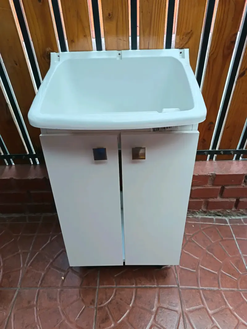 Lavadero plástico con mueble - 2