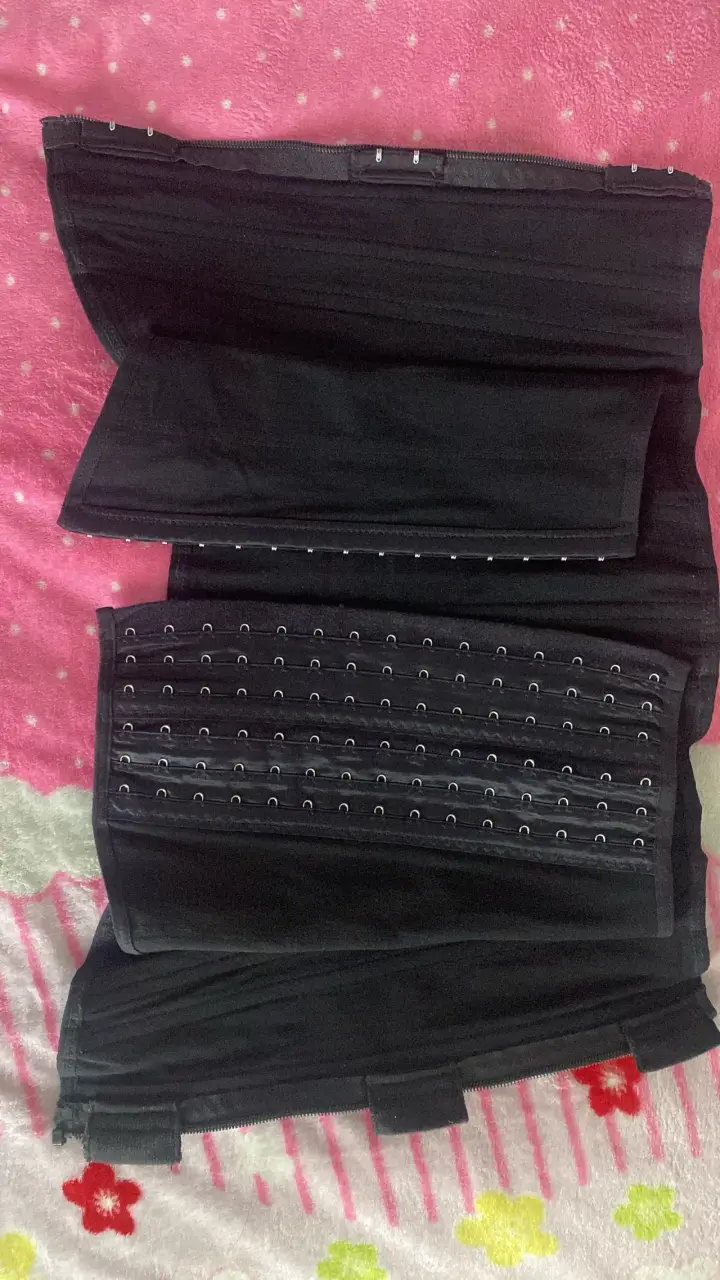 Faja corset negra con cierre - 2