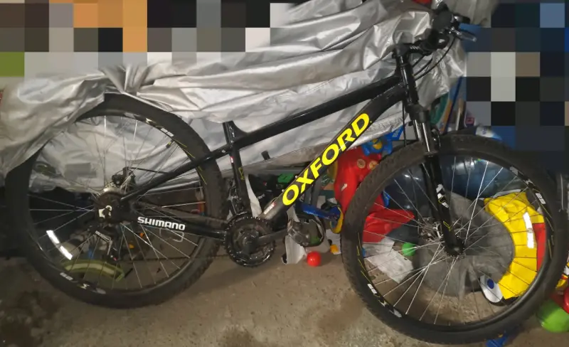 Bicicleta Oxford Everest negra