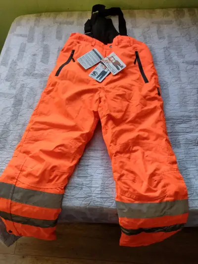 Pantalón impermeable naranja - miniatura 3