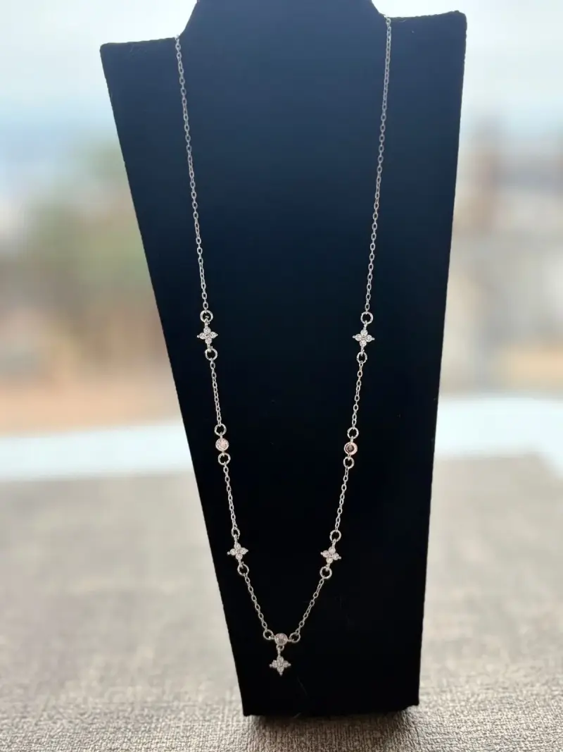 Cadenas, collares y Aros de plata 925 elegante - 4