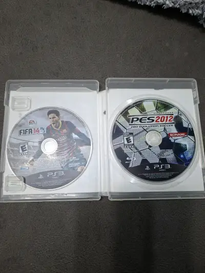 Juegos PS3 FIFA 14 y PES 2012 - miniatura 1