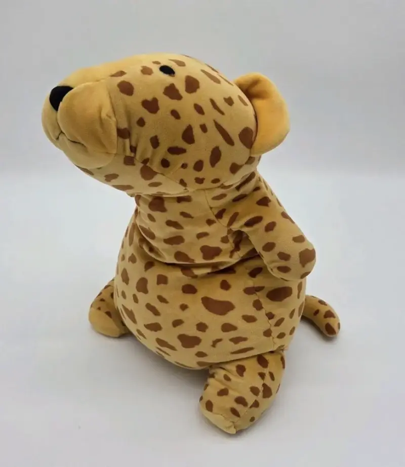 Peluche de oso negro y leopardo pillowfort - 5