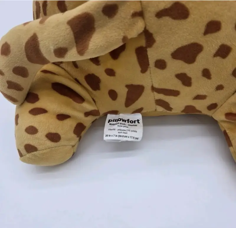 Peluche de oso negro y leopardo pillowfort - 6