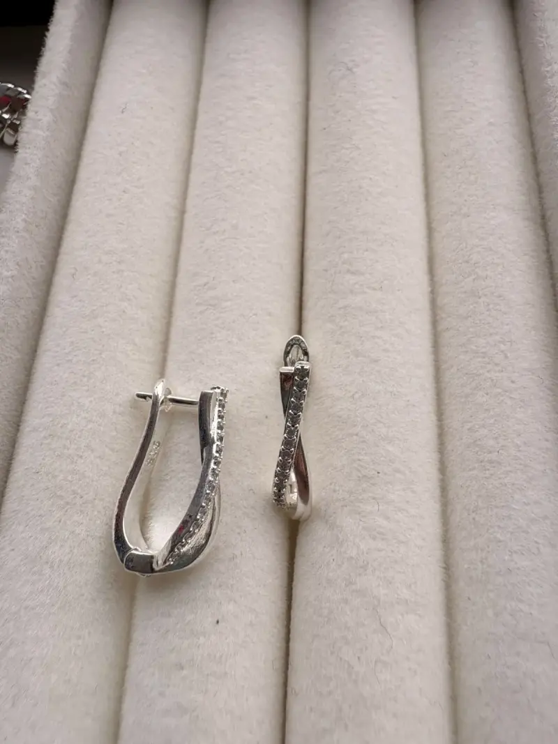 Aros de plata estilo criollo - 4