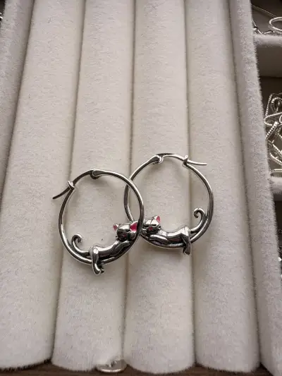 Aros de plata estilo criollo - miniatura 6