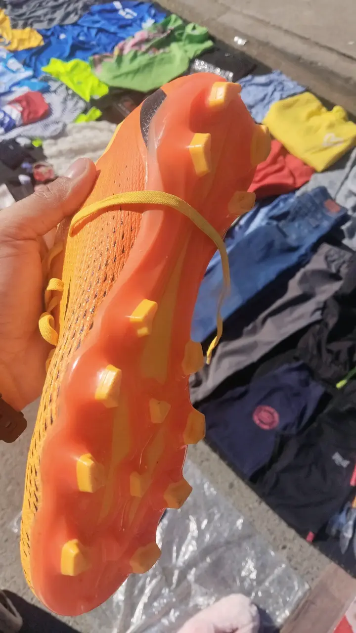 Botas fútbol adidas Speedportal naranjas - 4