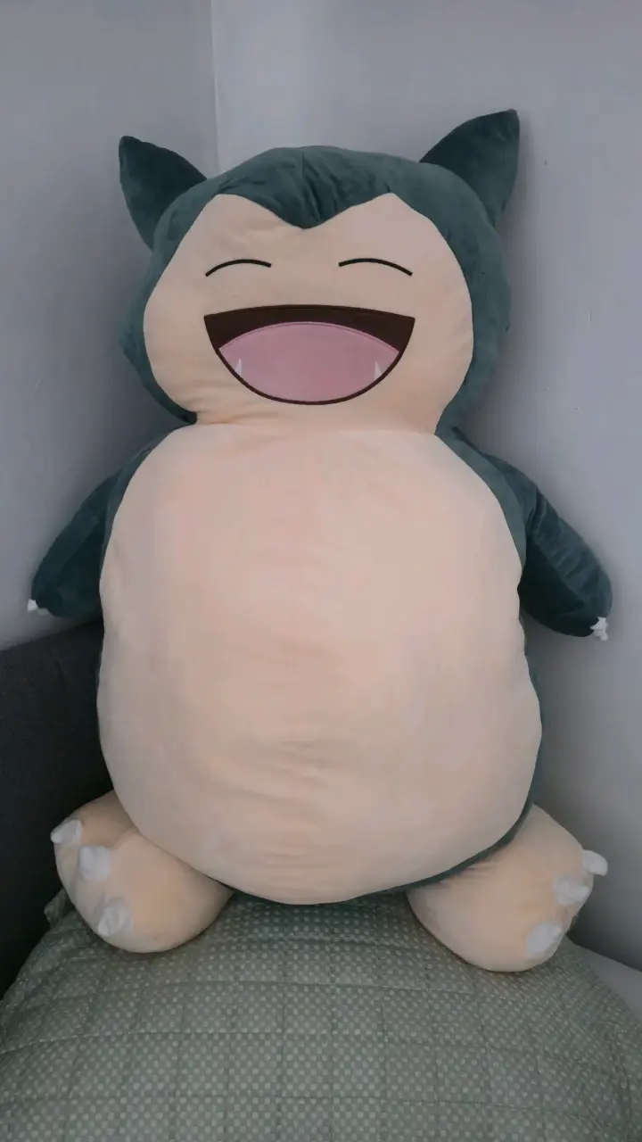 Peluche gigante de Snorlax Pokemon 1 Metro