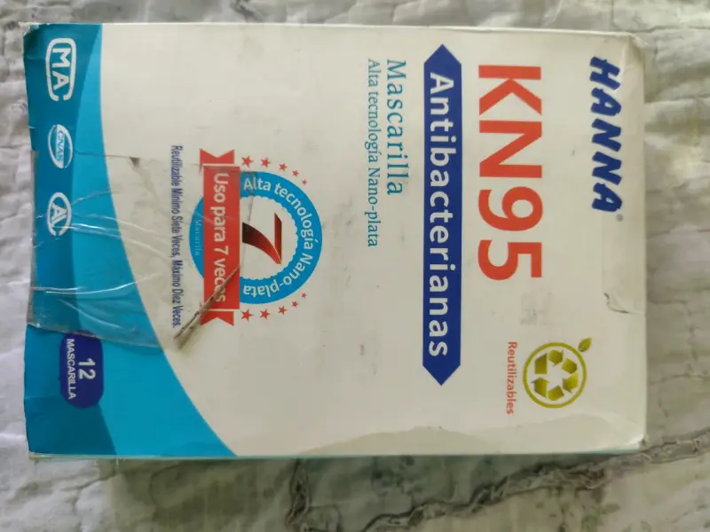 Mascarillas KN95 antibacterianas