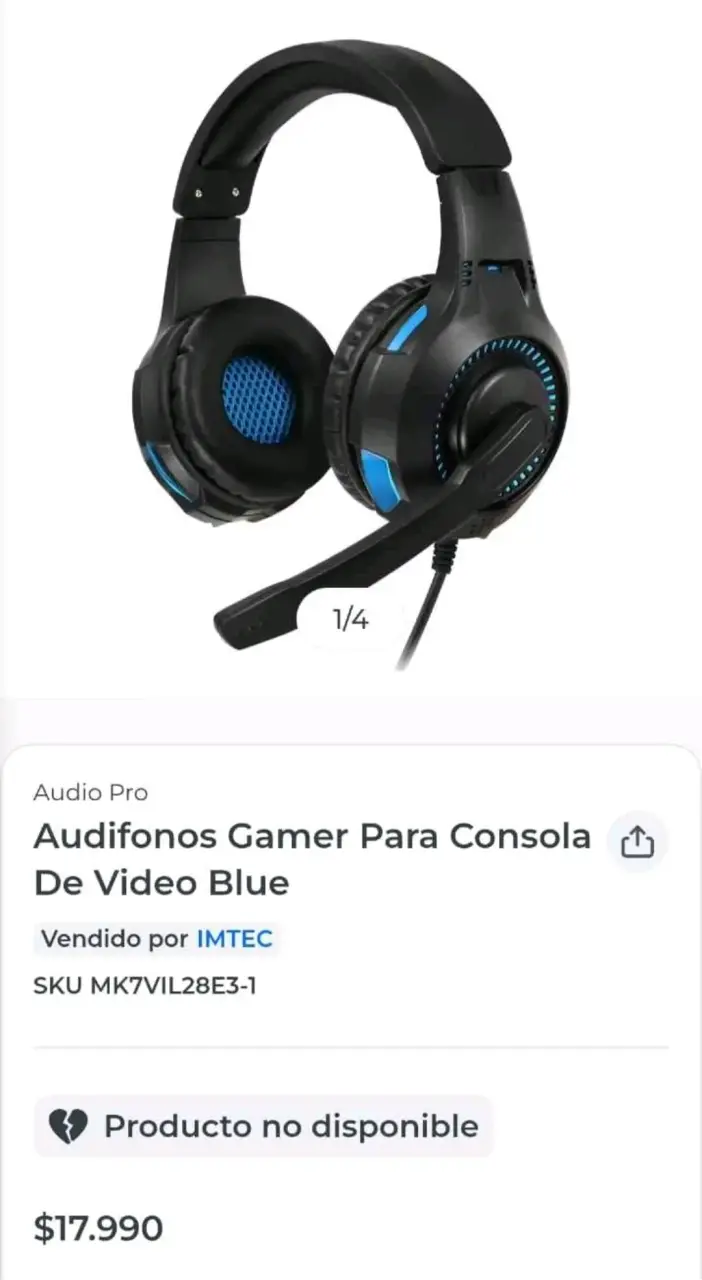 Audífonos gamer - 3