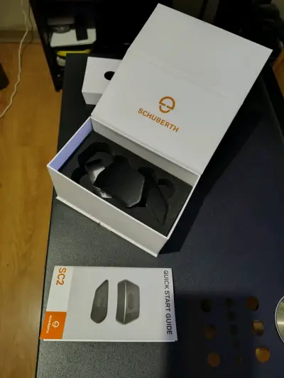 Casco para moto y Kit comunicación Schuberth SC2 - miniatura 1