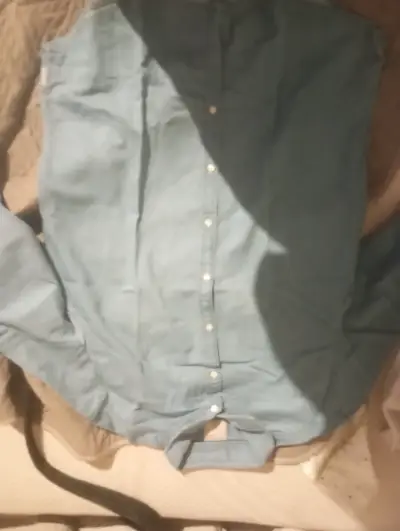Camisa de mezclilla SCALPERS azul claro - miniatura 1