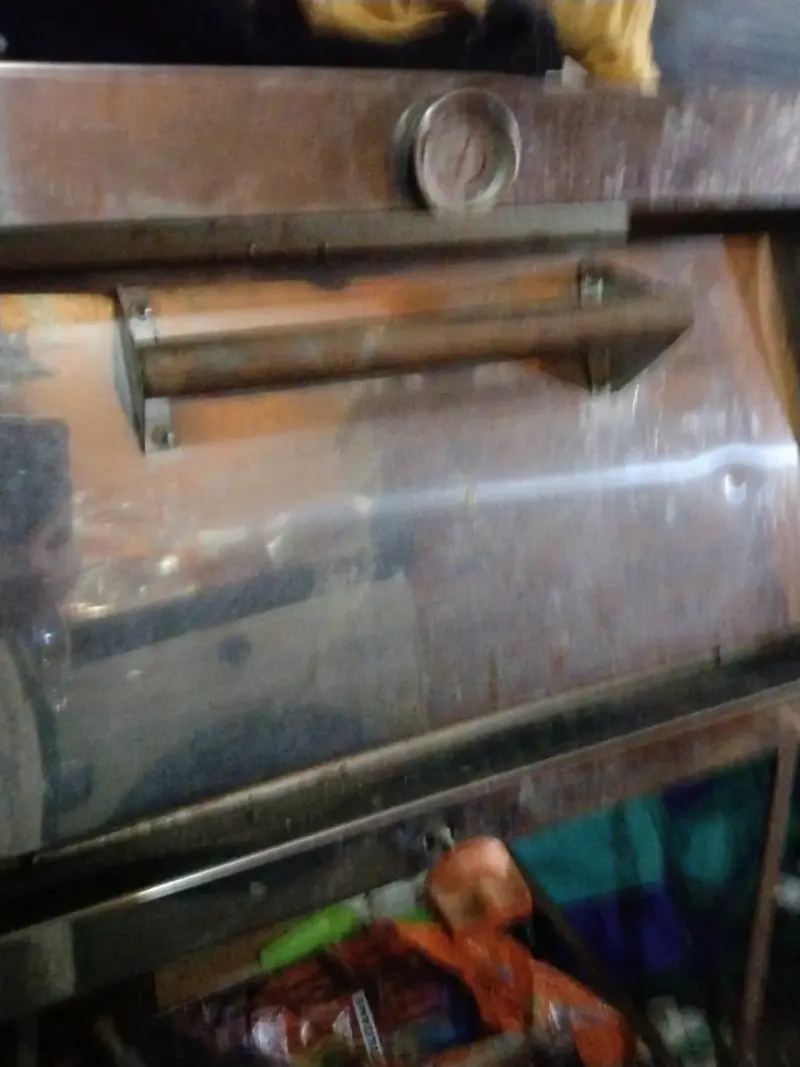 Horno industrial de acero inoxidable