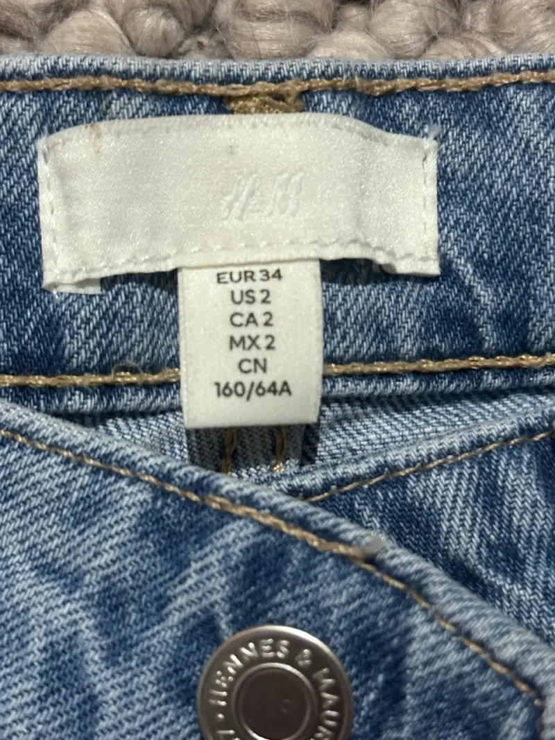Jeans azul clásico H&M - 2