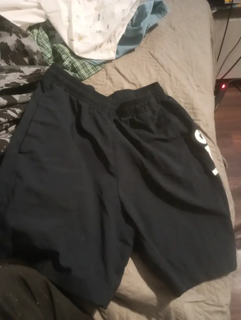 Short Adidas deportivo negro talla s