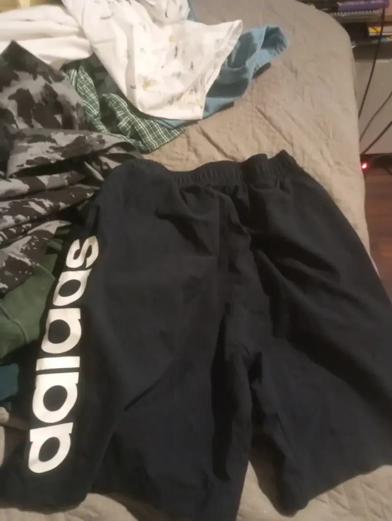 Short Adidas deportivo negro talla s - 2