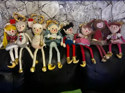 Muñecos de tela navideños - miniatura 1