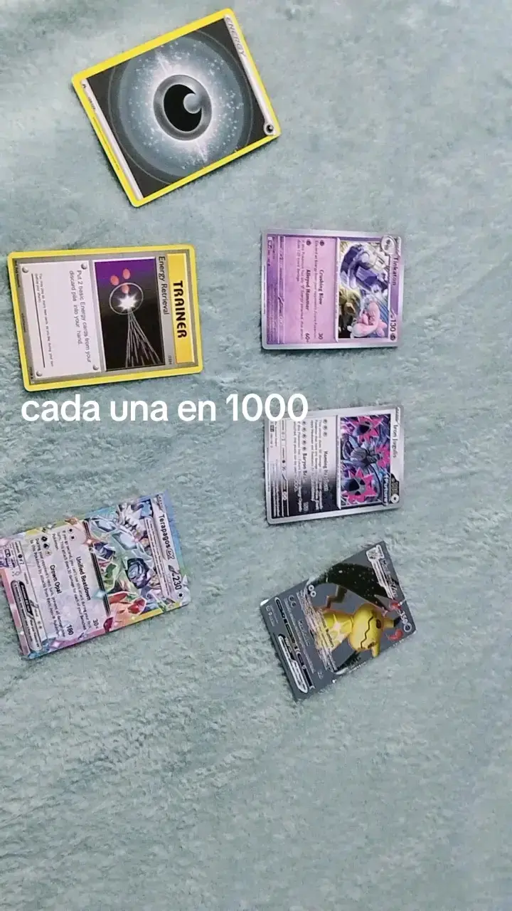 Cartas coleccionables Pokémon - 6