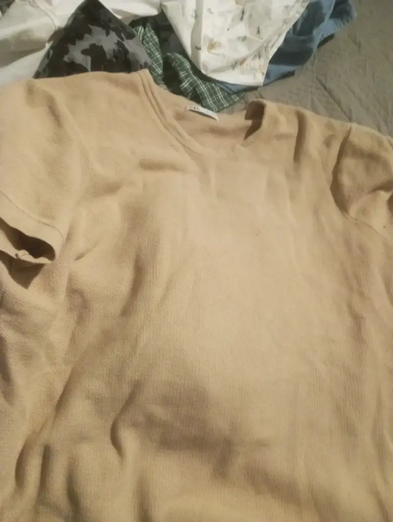 Polera beige ZARA - 1