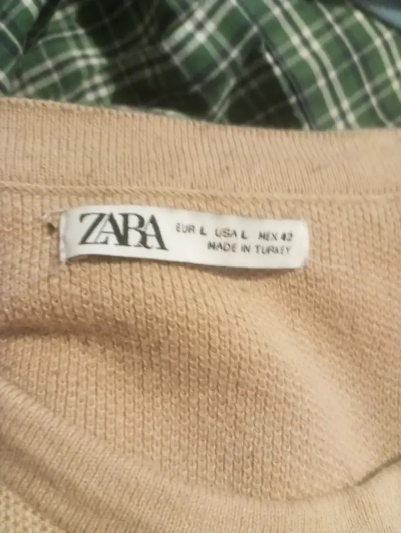 Polera beige ZARA - 2