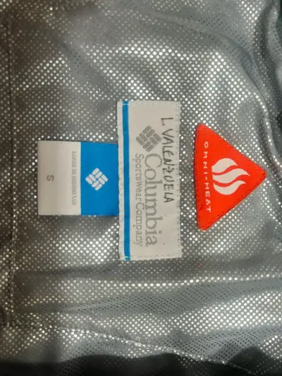 Chaqueta celeste Columbia niña talla XS (7-8) - miniatura 2