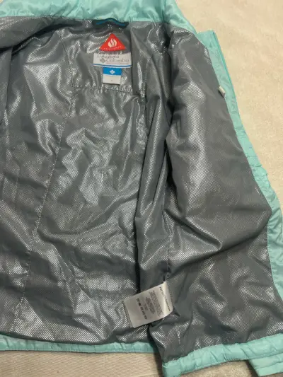Chaqueta celeste Columbia niña talla XS (7-8) - miniatura 6