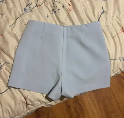 Falda short azul cielo Zara - miniatura 2