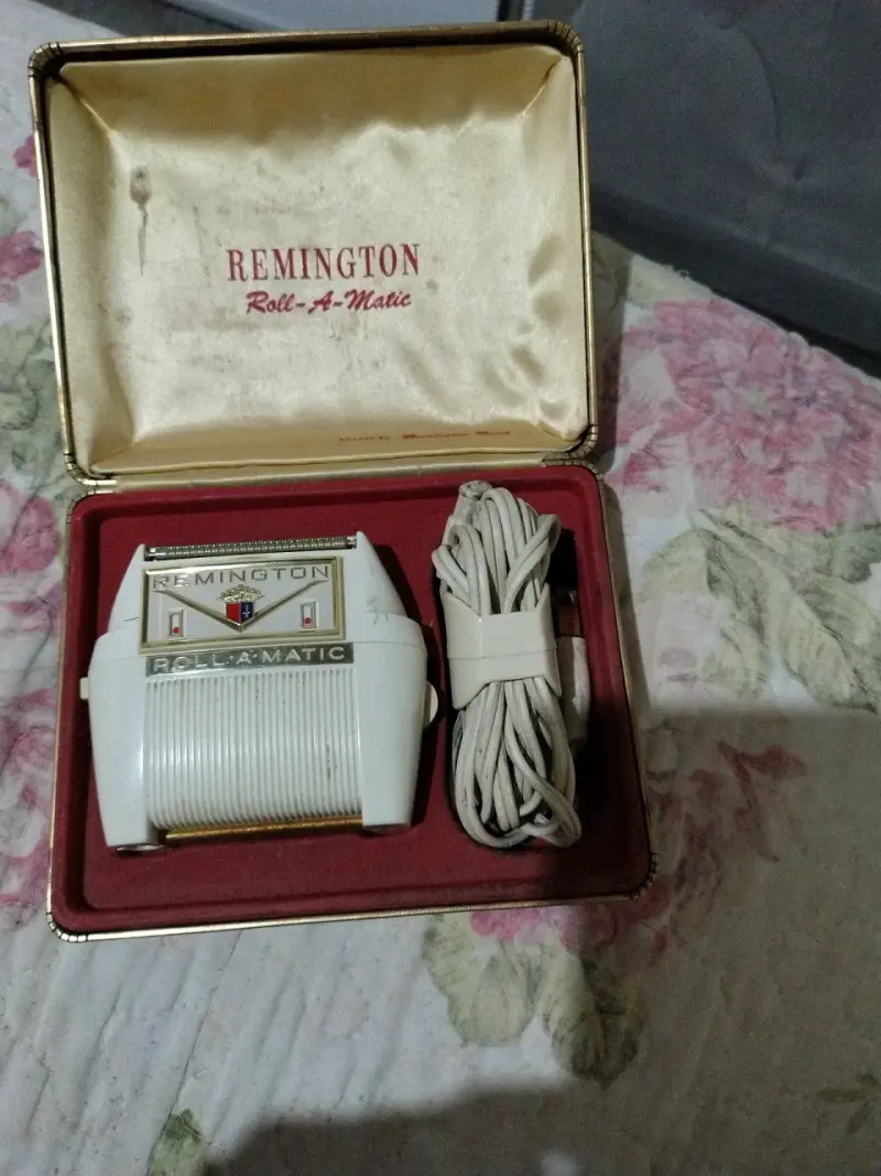 Afeitadora eléctrica Remington vintage