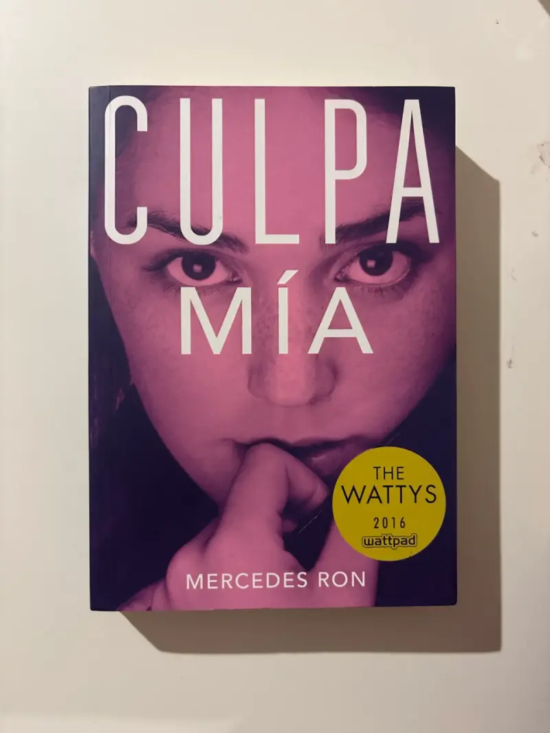 Libro Culpa Mía de Mercedes Ron