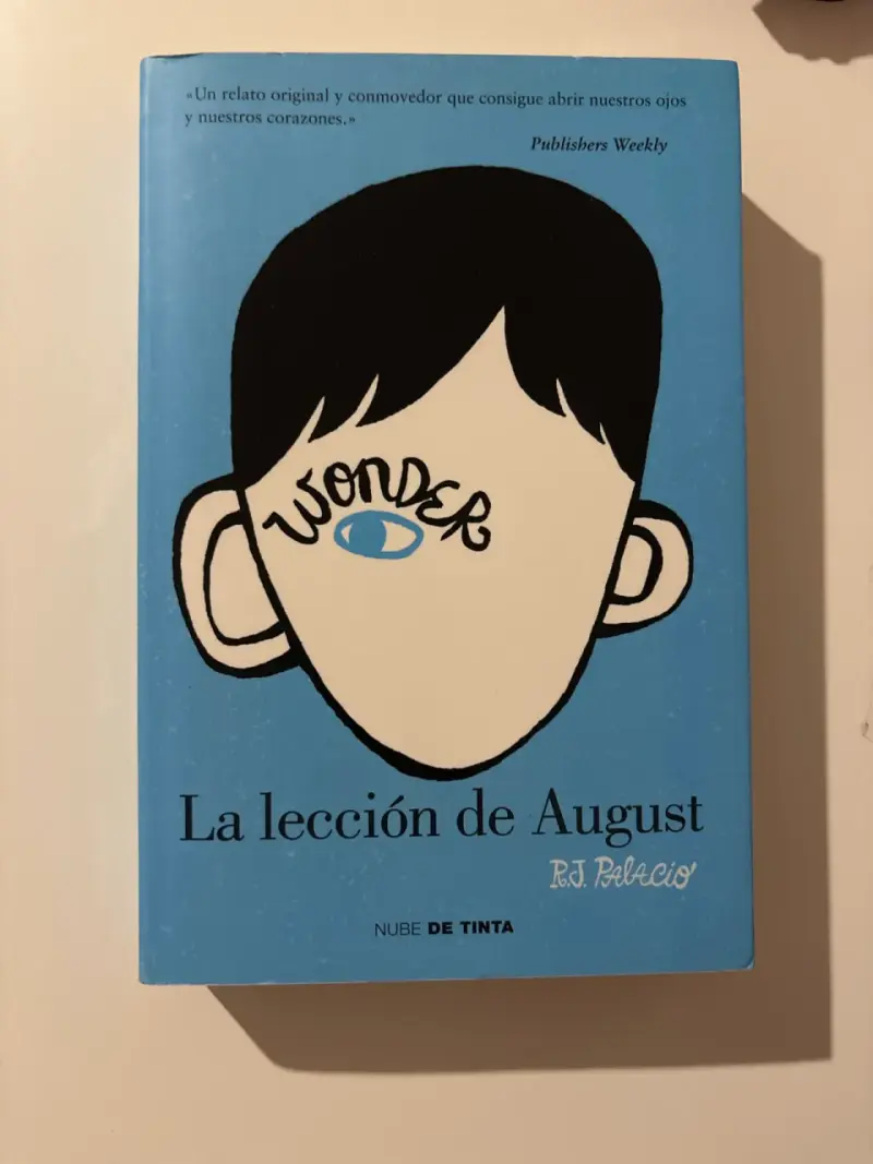 Libro 'La lección de August'