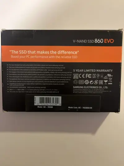 SSD Samsung 860 EVO 500GB - miniatura 2