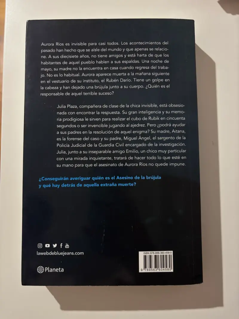 Libro 'La Chica Invisible' de Blue Jeans - 2