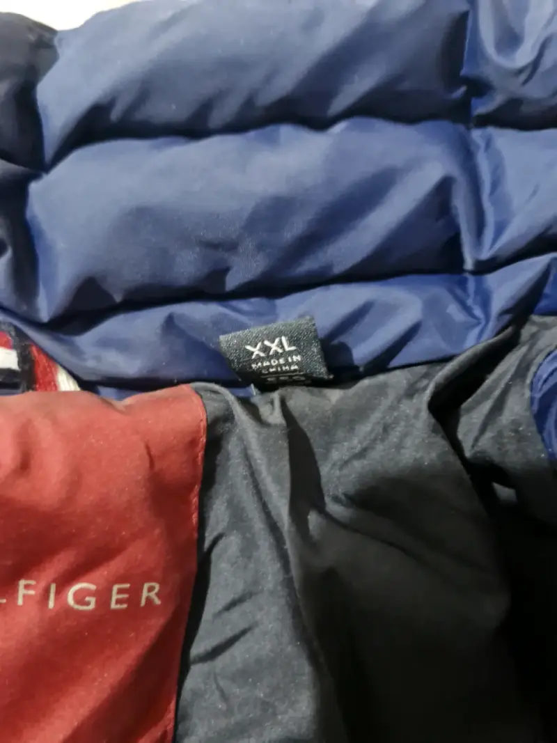 Chaqueta acolchada azul tricolor - 6