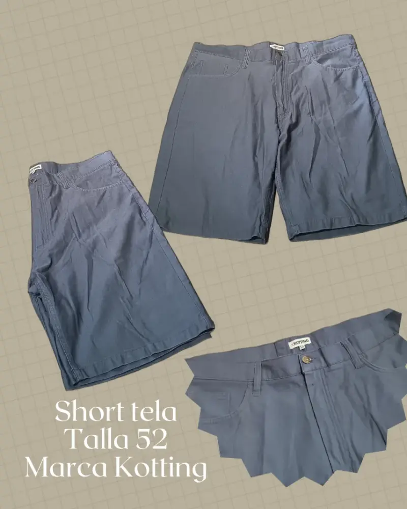 Shorts de tela