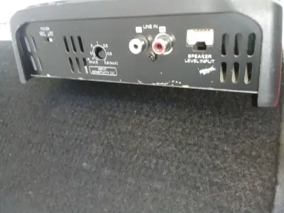 Subwoofer Kenwood con amplificador NEGOCIABLE - miniatura 3