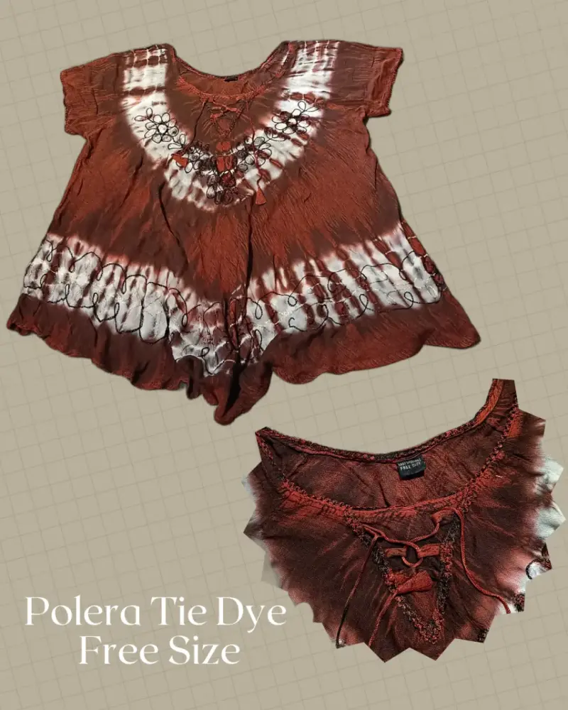 Polera tie dye